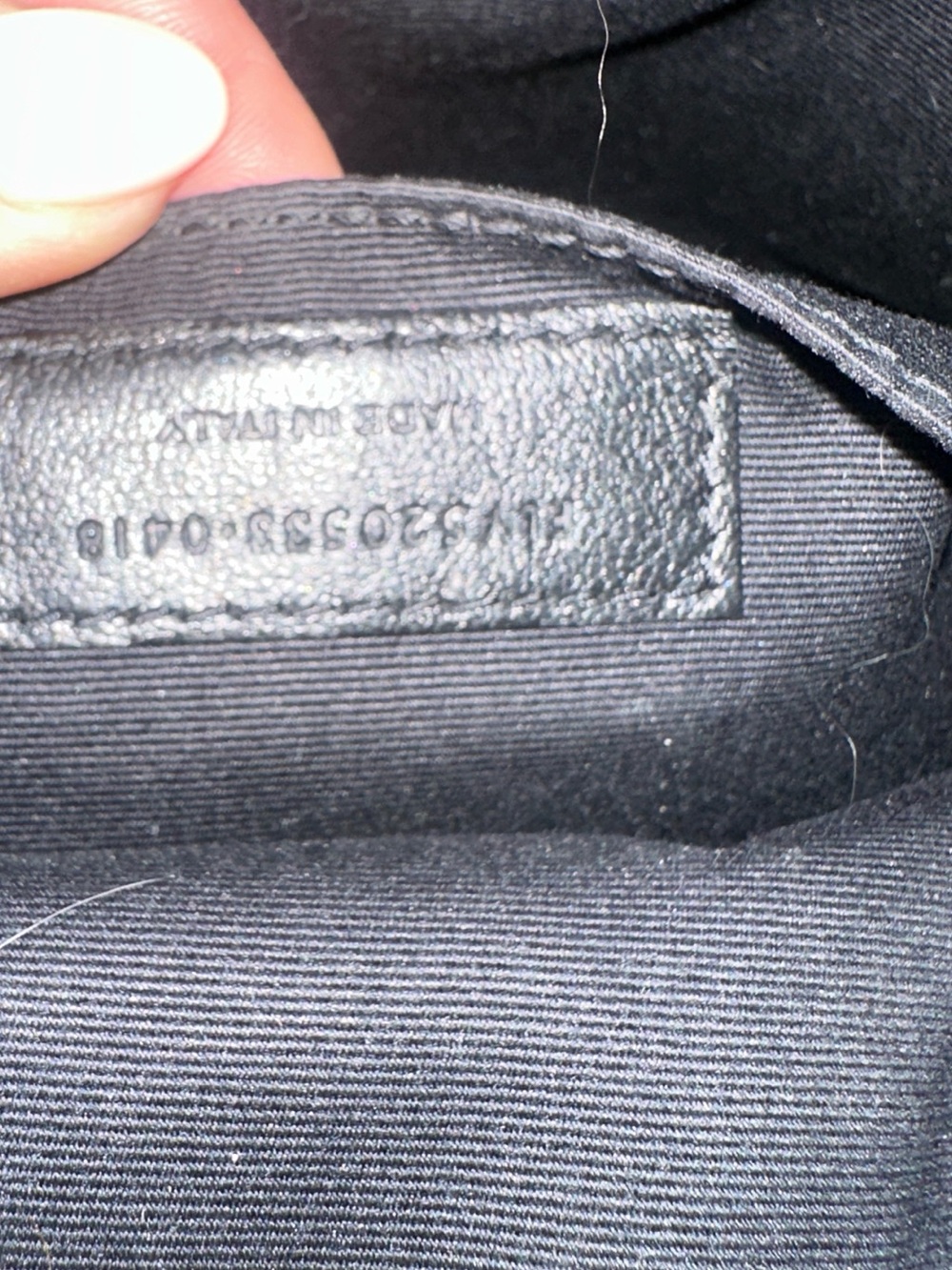 Saint Laurent Lou Smooth Leather Monogram Grey Camera Bag - Picture 11 of 13